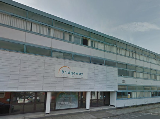 The exterior of a Bridgeway Consulting office building
