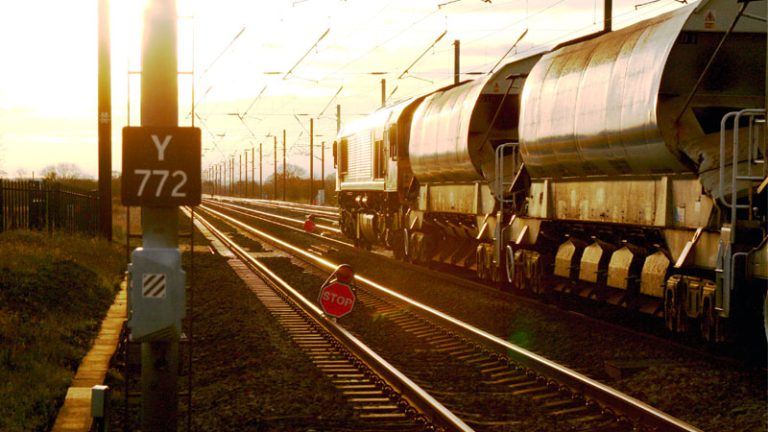 Bridgeway access support engineers opening a trackside gate
